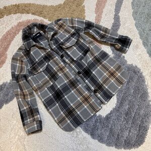 Fashion Nova Plaid Shacket size Small